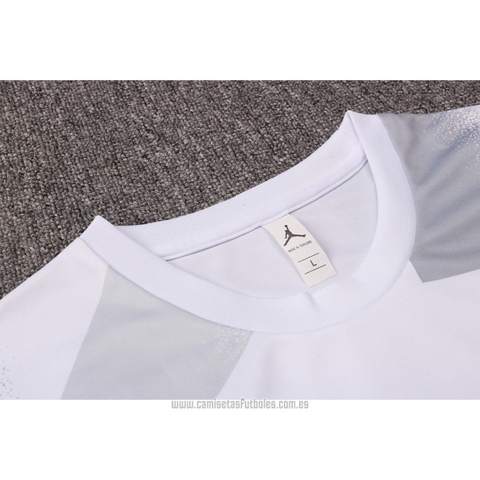 Chandal del Paris Saint-Germain Jordan Manga Corta 2020-2021 Blanco